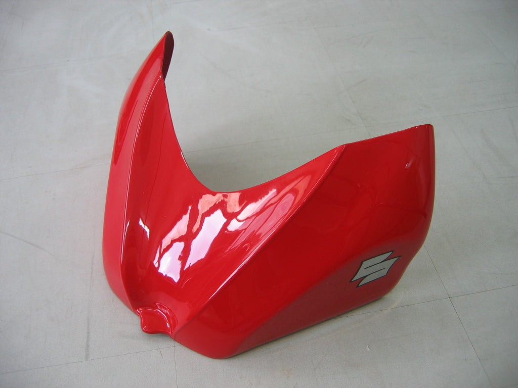 Amotopart 2006-2007 GSXR600750 Suzuki Fairing White&Red Kit