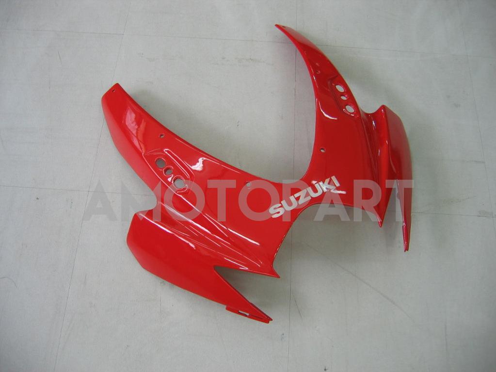 Amotopart 2006-2007 GSXR600750 Suzuki Fairing White&Red Kit