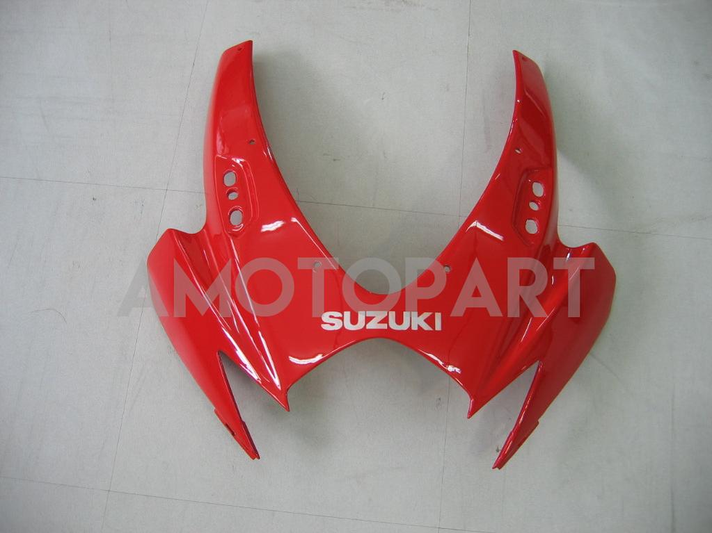 Amotopart 2006-2007 GSXR600750 Suzuki Fairing White&Red Kit