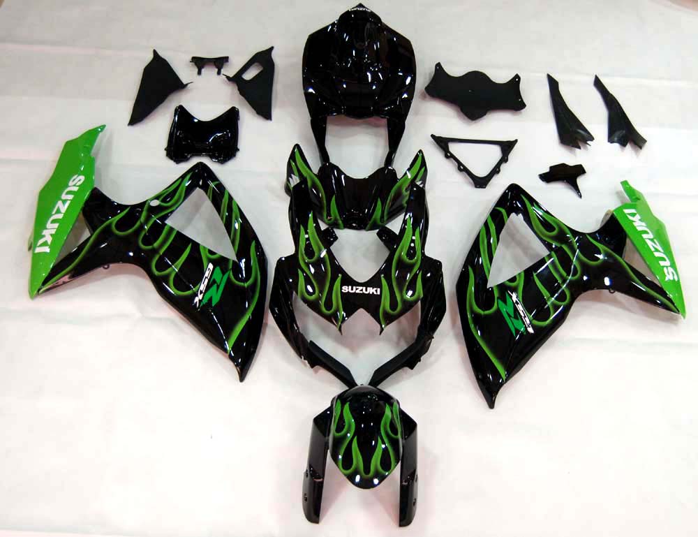 Generic Fit For Suzuki GSXR 600/750 (2008-2009) Bodywork Fairing ABS Injection Molded Plastics Set 32 Style