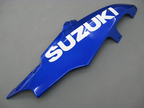 Amotopart 2008-2010 GSXR600750 Suzuki Fairing White&Blue Kit