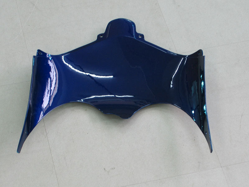 Amotopart 01-03 GSXR600 & 00-03 GSXR750 Suzuki Fairing Blue&White Kit