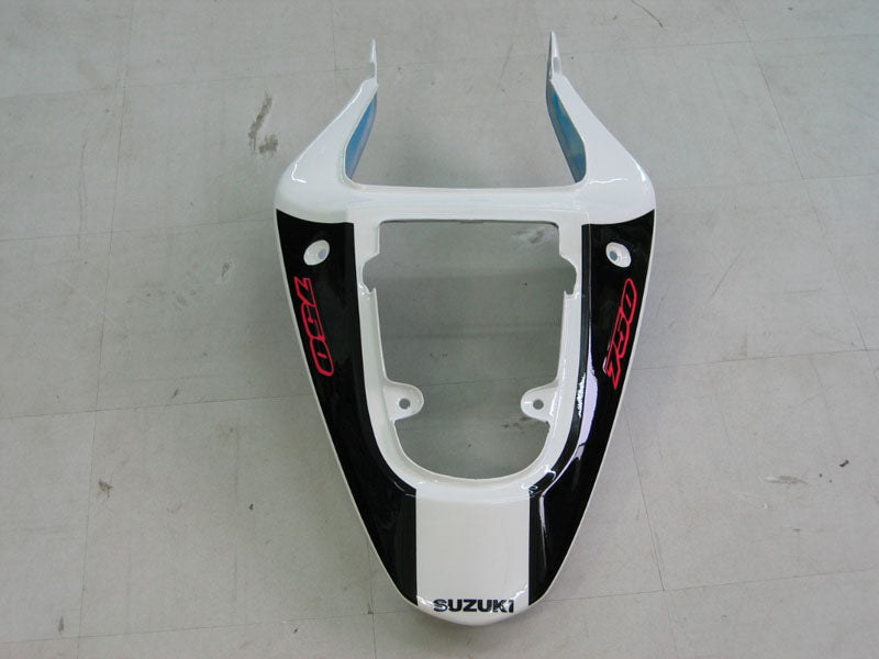 Amotopart 01-03 GSXR600 & 00-03 GSXR750 Suzuki Fairing Blue&White Kit