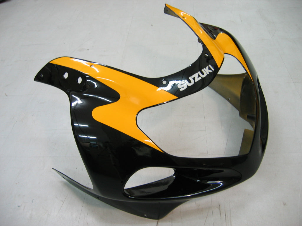 Amotopart Suzuki 01-03 GSXR600 & 00-03 GSXR750 Fairing Black Yellow Kit