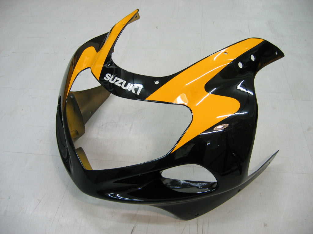 Amotopart Suzuki 01-03 GSXR600 & 00-03 GSXR750 Fairing Black Yellow Kit