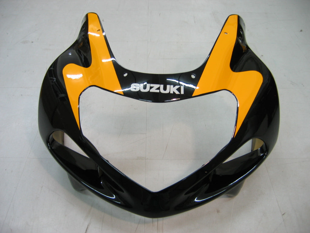 Amotopart Suzuki 01-03 GSXR600 & 00-03 GSXR750 Fairing Black Yellow Kit