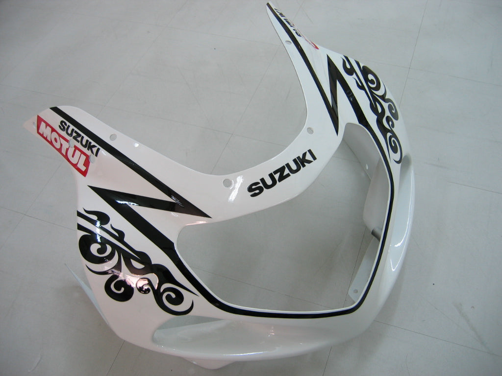 Amotopart Suzuki 01-03 GSXR600 & 00-03 GSXR750 Fairing White Kit