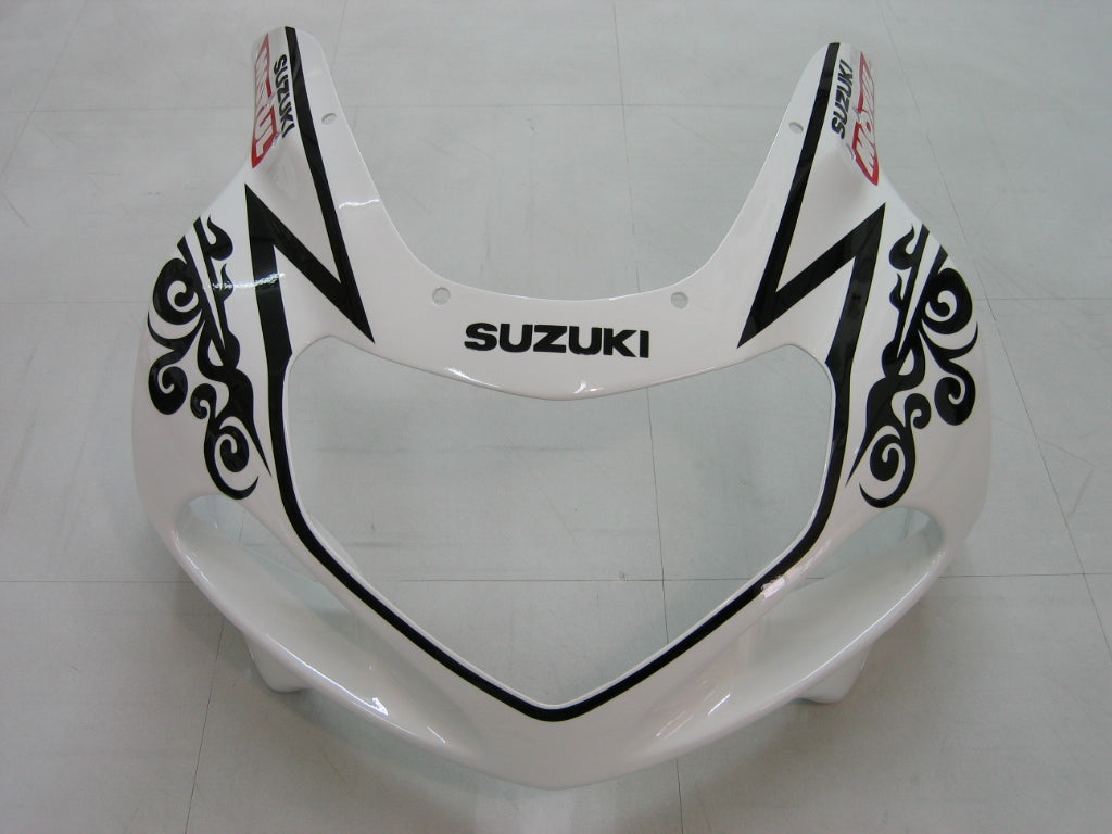 Amotopart Suzuki 01-03 GSXR600 & 00-03 GSXR750 Fairing White Kit