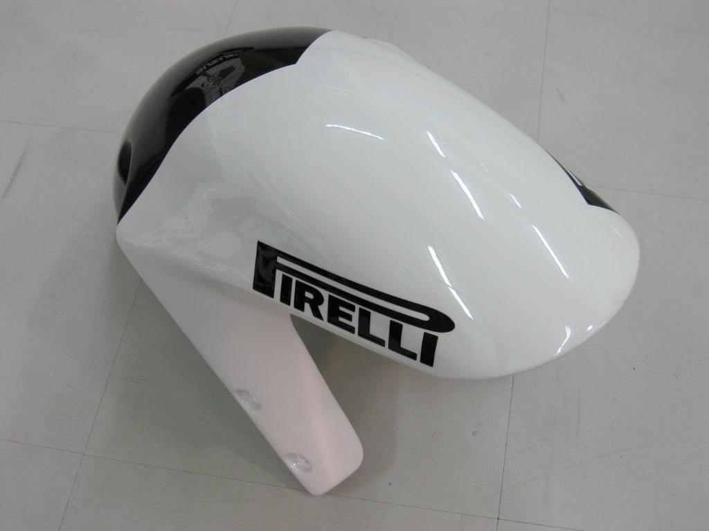 Amotopart Suzuki 01-03 GSXR600 y 00-03 GSXR750 Kit de carenado blanco