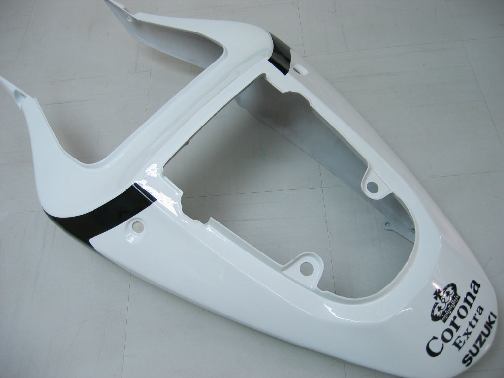 Amotopart Suzuki 01-03 GSXR600 & 00-03 GSXR750 Kit de carénage blanc