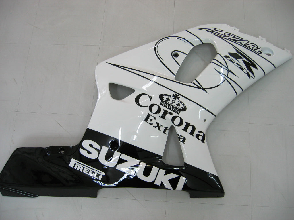 Amotopart Suzuki 01-03 GSXR600 & 00-03 GSXR750 Fairing White Kit