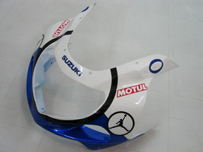 Amotopart 2001–2003 Suzuki GSXR600/750 Verkleidung, Blau und Weiß, Style2-Kit