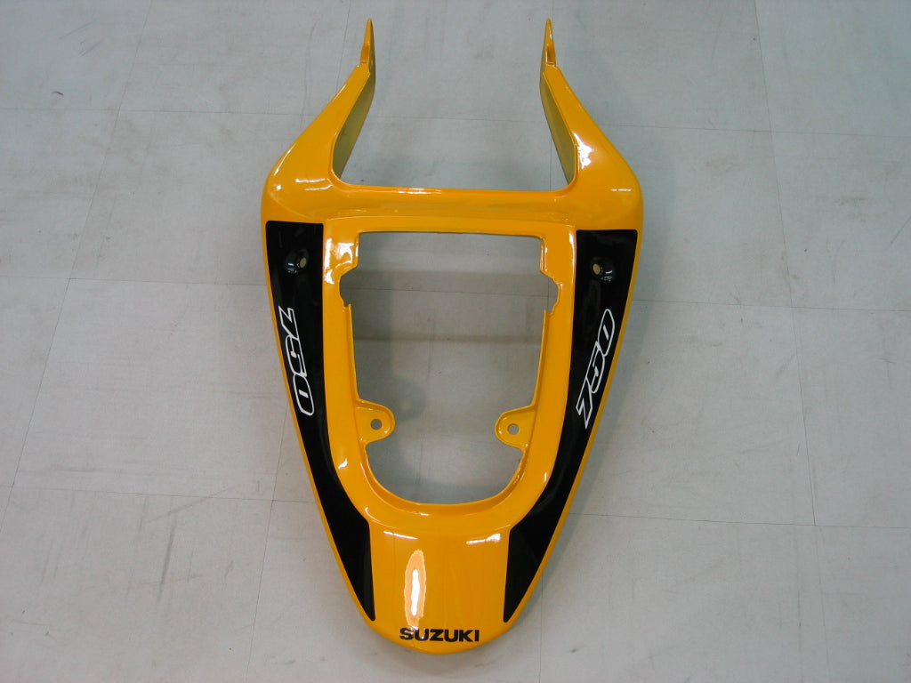 Amotopart Suzuki 01-03 GSXR600 & 00-03 GSXR750 Fairing Yellow&Black Kit