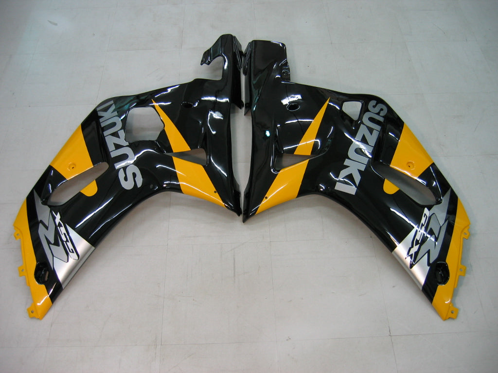 Amotopart Suzuki 01-03 GSXR600 & 00-03 GSXR750 Fairing Yellow&Black Kit