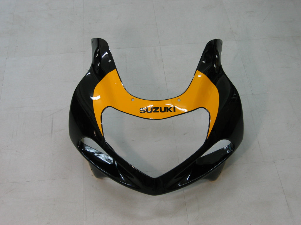 Amotopart Suzuki 01-03 GSXR600 & 00-03 GSXR750 Fairing Yellow&Black Kit