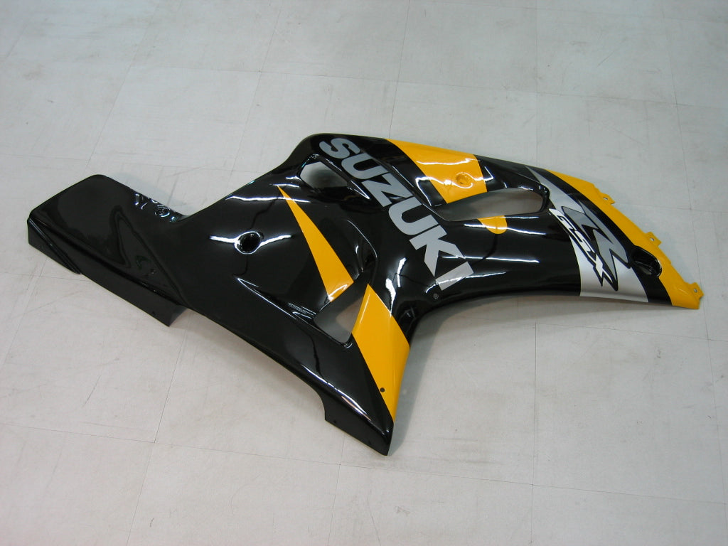 Amotopart Suzuki 01-03 GSXR600 & 00-03 GSXR750 Fairing Yellow&Black Kit