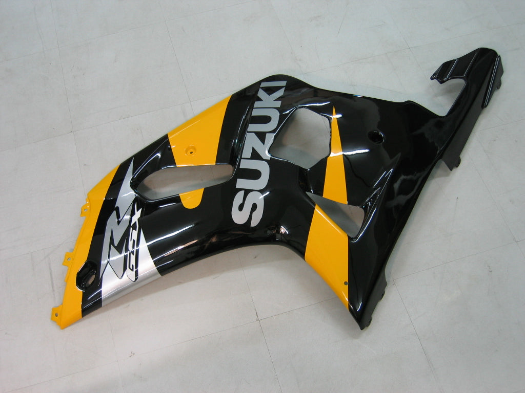 Amotopart Suzuki 01-03 GSXR600 & 00-03 GSXR750 Fairing Yellow&Black Kit