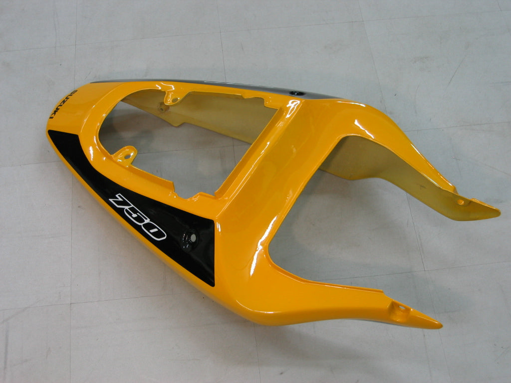 Amotopart Suzuki 01-03 GSXR600 & 00-03 GSXR750 Fairing Yellow&Black Kit