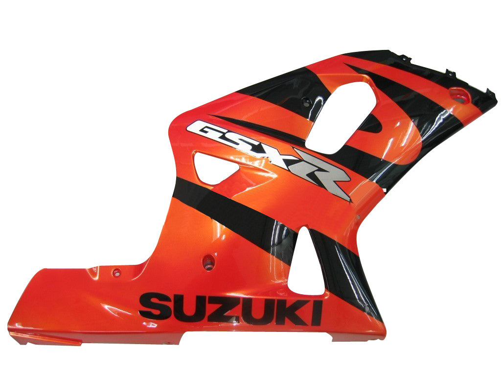 Amotopart Suzuki 01-03 GSXR600 & 00-03 GSXR750 Fairing red black Kit