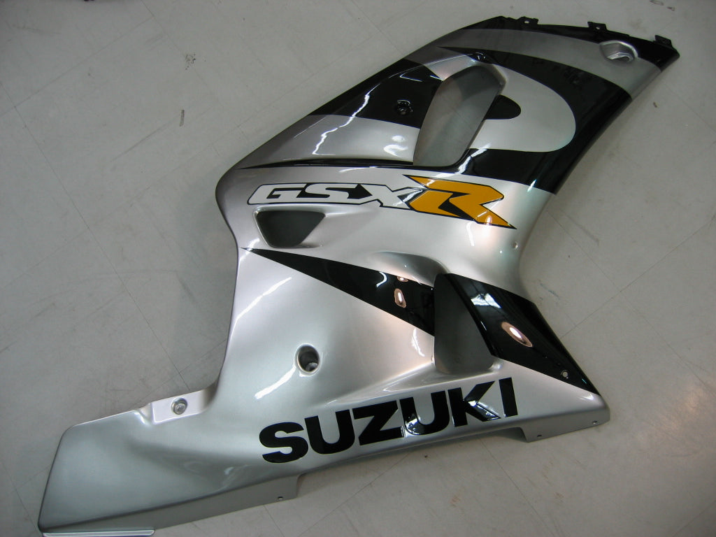 Amotopart スズキ 01-03 GSXR600 & 00-03 GSXR750 フェアリング マルチグレー キット