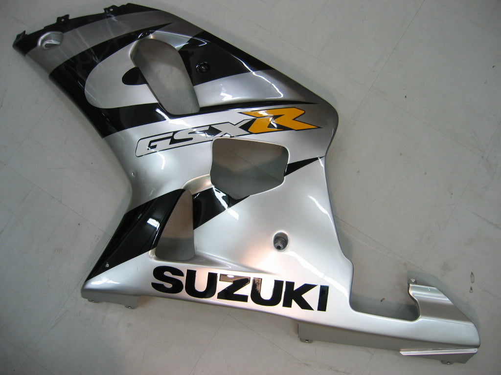 Amotopart スズキ 01-03 GSXR600 & 00-03 GSXR750 フェアリング マルチグレー キット