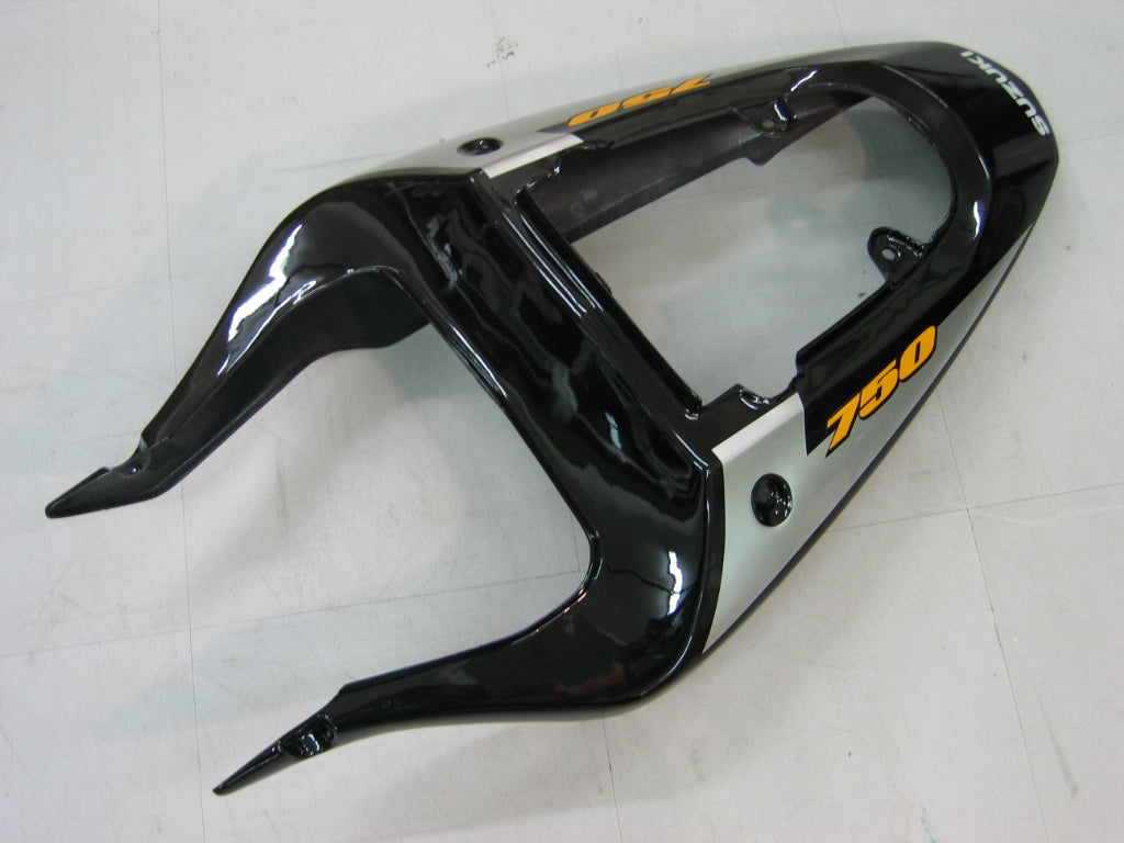 Amotopart スズキ 01-03 GSXR600 & 00-03 GSXR750 フェアリング マルチグレー キット