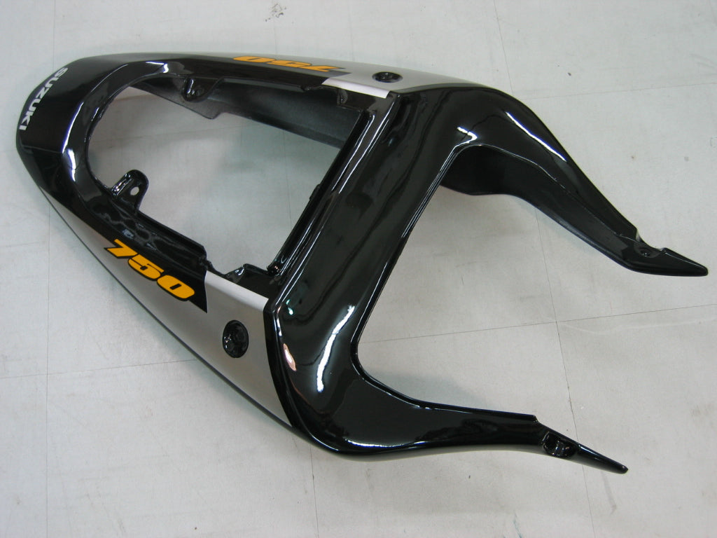 Amotopart スズキ 01-03 GSXR600 & 00-03 GSXR750 フェアリング マルチグレー キット