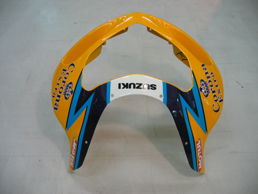 Amotopart Suzuki 01-03 GSXR600 & 00-03 GSXR750 Fairing multi-yellow Kit