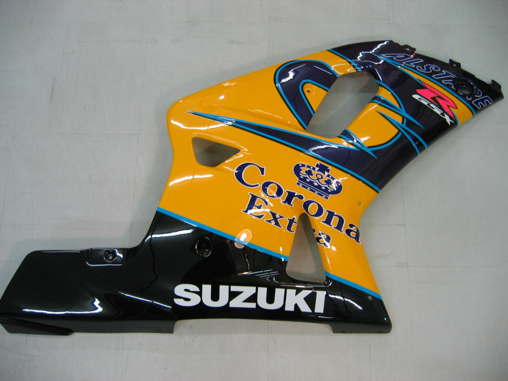 Amotopart Suzuki 01-03 GSXR600 & 00-03 GSXR750 Fairing multi-yellow Kit