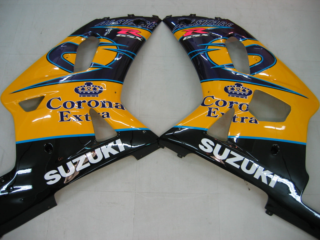 Amotopart Suzuki 01-03 GSXR600 & 00-03 GSXR750 Fairing multi-yellow Kit