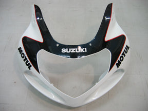 Amotopart 2001–2003 Suzuki GSXR600/750 Verkleidungsset, mehrfarbig, Weiß