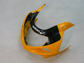 Amotopart Suzuki 01-03 GSXR600 &amp; 00-03 GSXR750 Kit carena giallo grigio