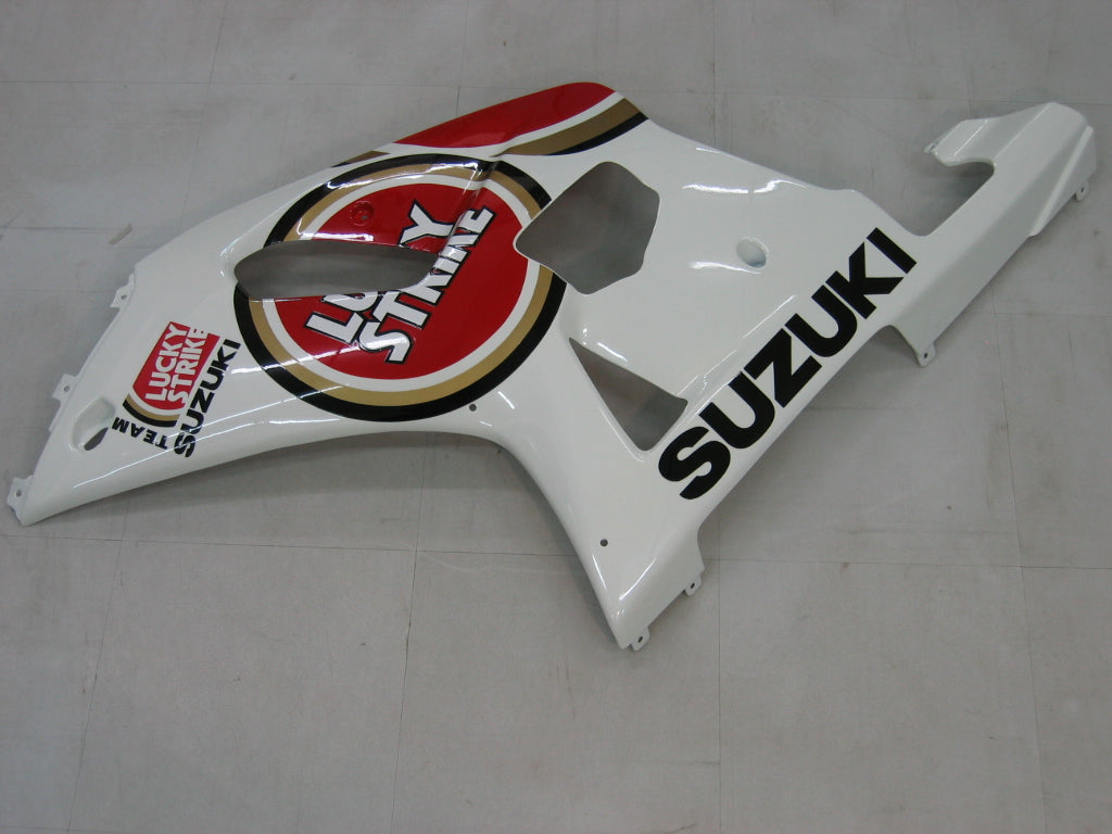 Amotopart 2001-2003 Suzuki GSXR600/750 Fairing White&Red Kit
