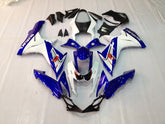 Amotopart 2011-2024 Kit carena Suzuki GSX-R 600 750 K11 blu e bianco