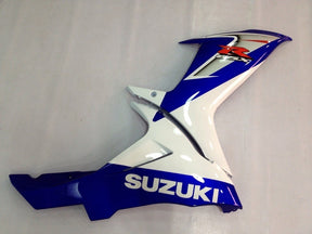 Amotopart 2011-2024 Suzuki GSX-R 600 750 K11 Fairing Blue&White Kit