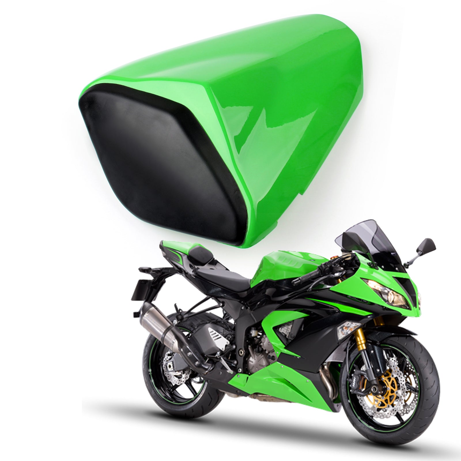 Kawasaki ZX6R ZX 636 2009-2018 Capot de housse de siège arrière