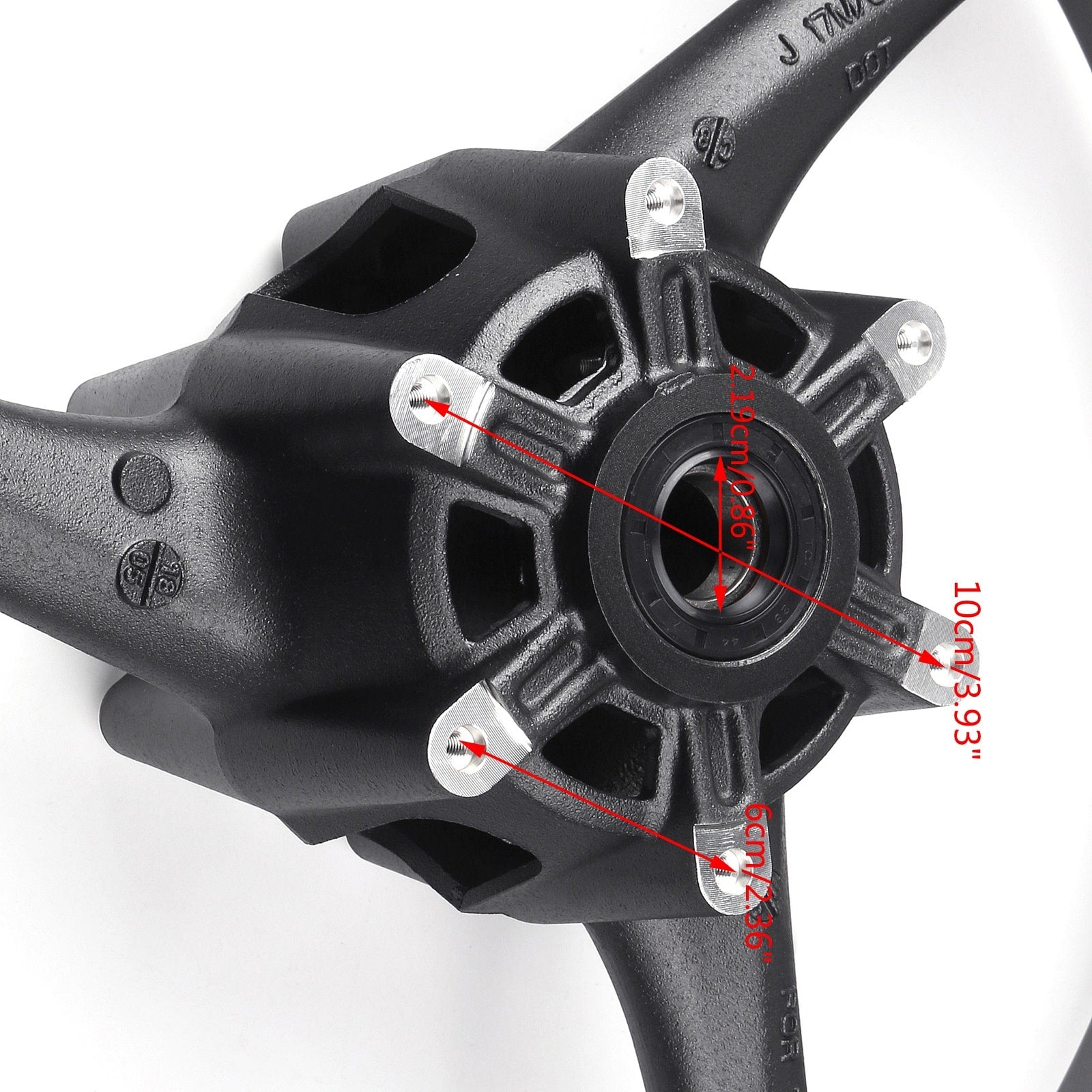 Jante de roue avant adaptée pour Suzuki GSXR750 GSXR600 2011-2016