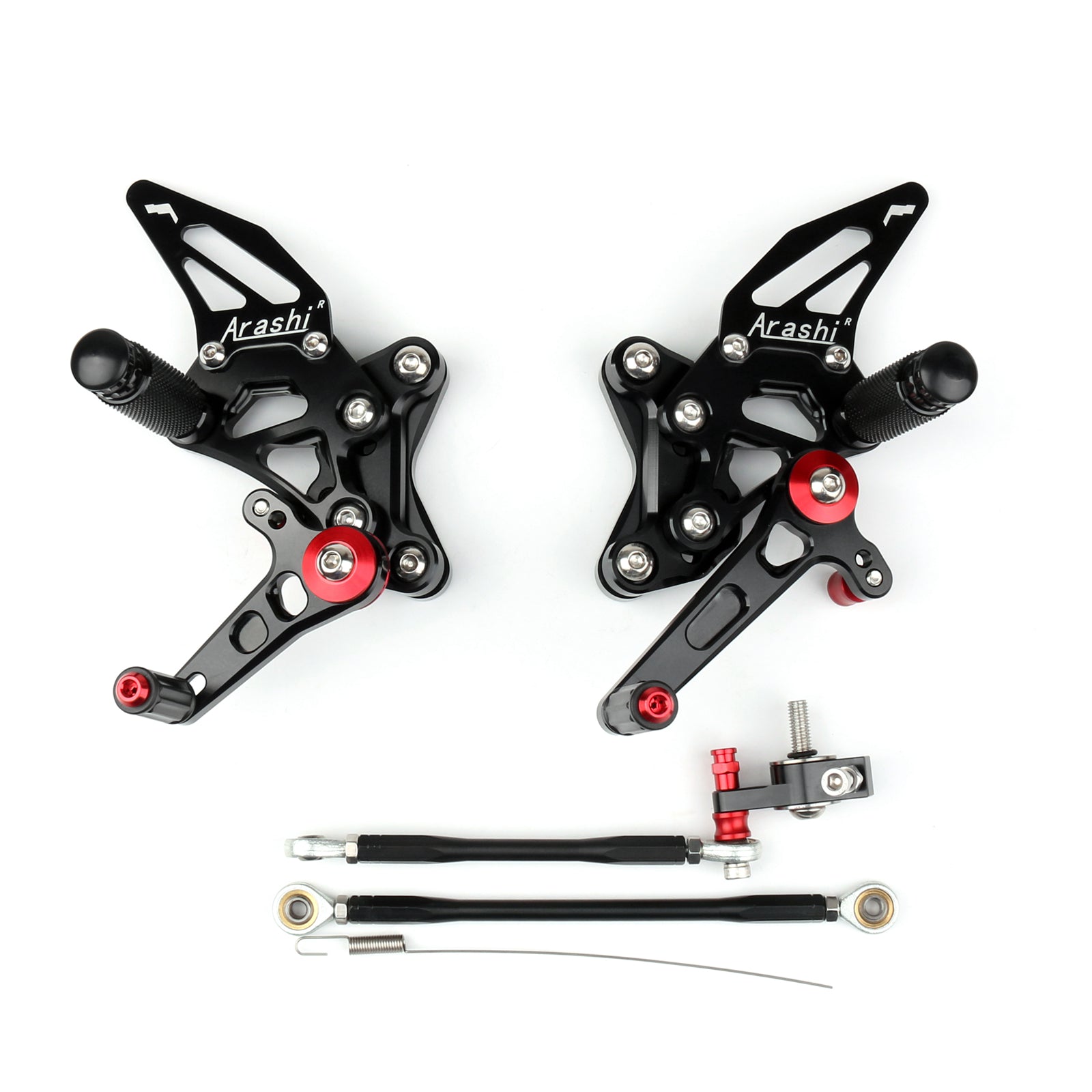 Rearset Rear set for Ducati 848 1098 1098S 1098R 1198 Black