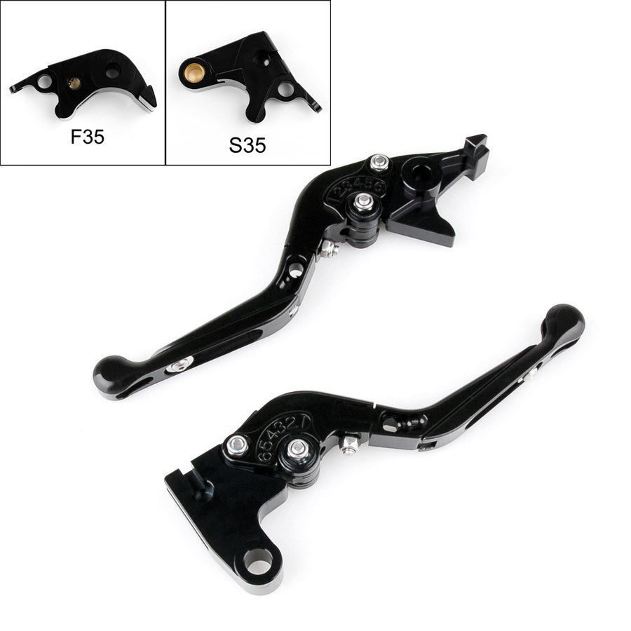 Adjustable Folding Extendable Brake Clutch Levers For Suzuki GSXR600 750 1000