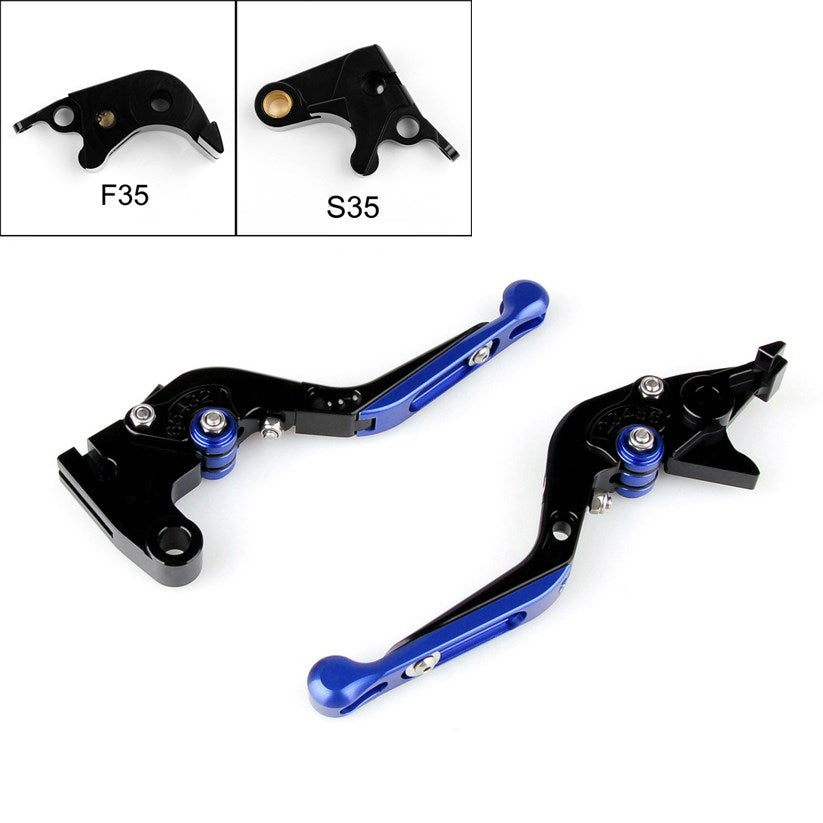 Adjustable Folding Extendable Brake Clutch Levers For Suzuki GSXR600 750 1000