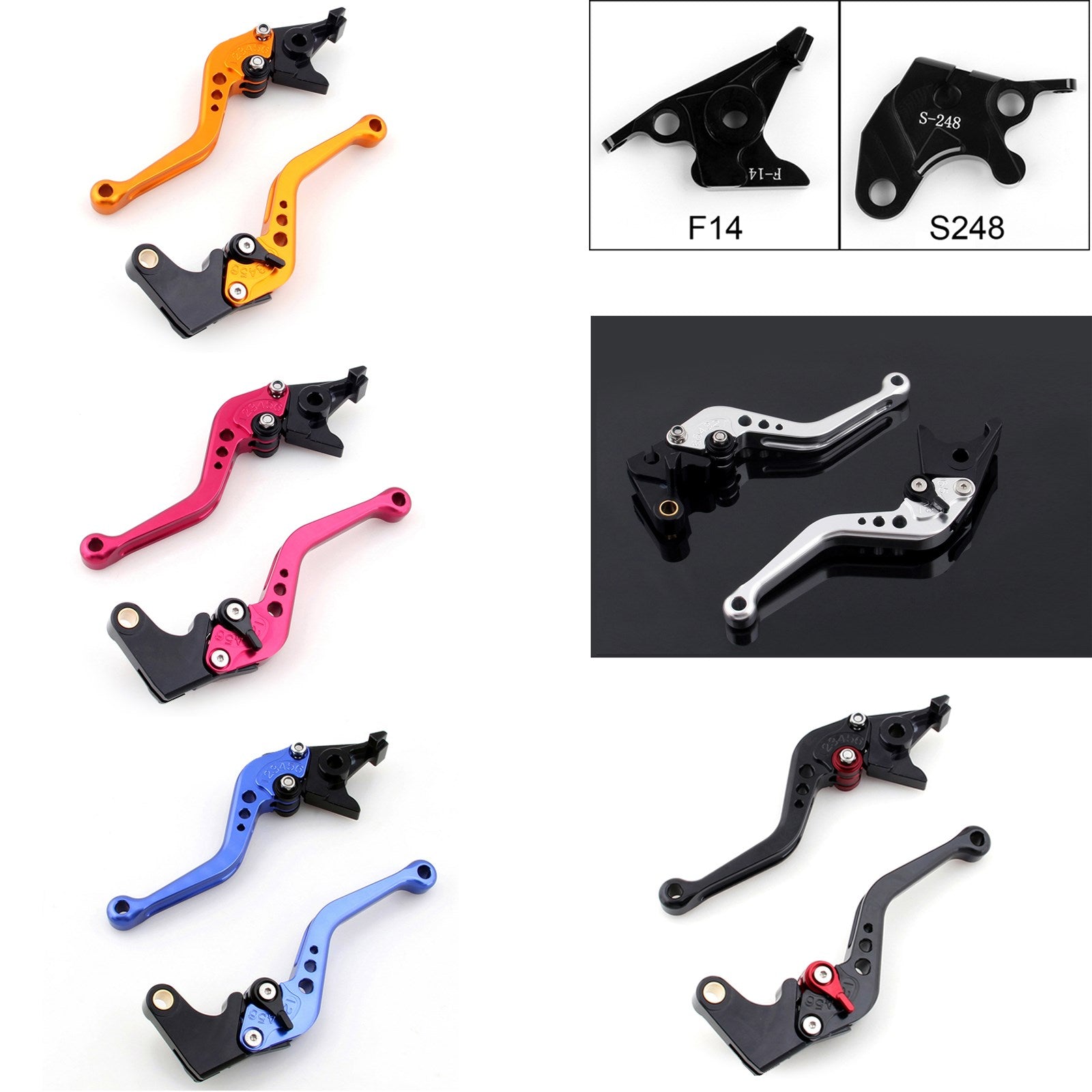 Suzuki GSXR 600/750/1000 TL1000S GSR 600 750 SFV 650 Brake Clutch Levers