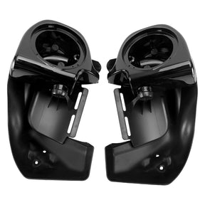 Harley Touring 1983-2013 6.5" Speaker Box Pods Lower Vented Leg Fairings