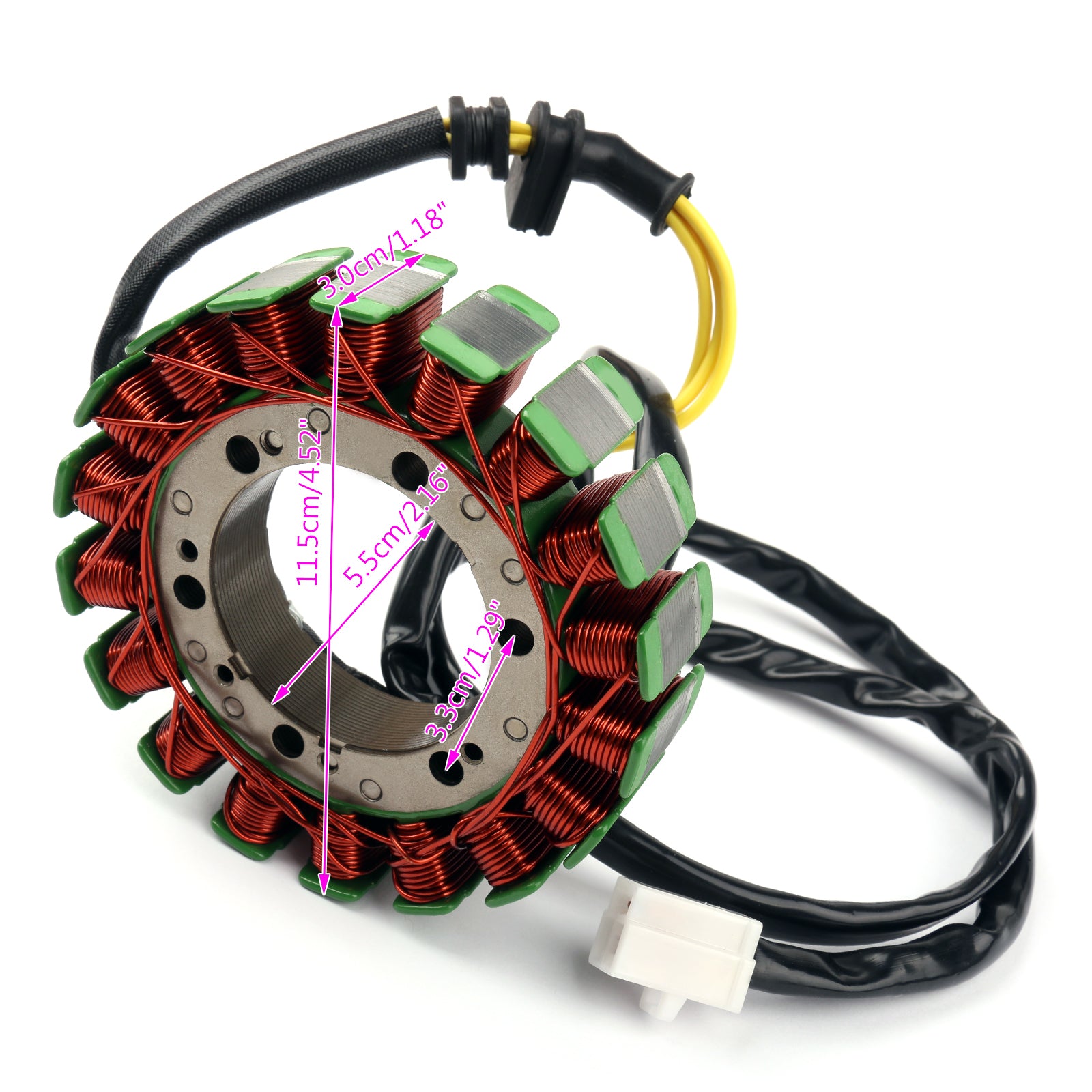 Generator Stator Coil 31120-MY1-004 For Honda XRV750L RD04 Africa Twin 1990-1992 via fedex