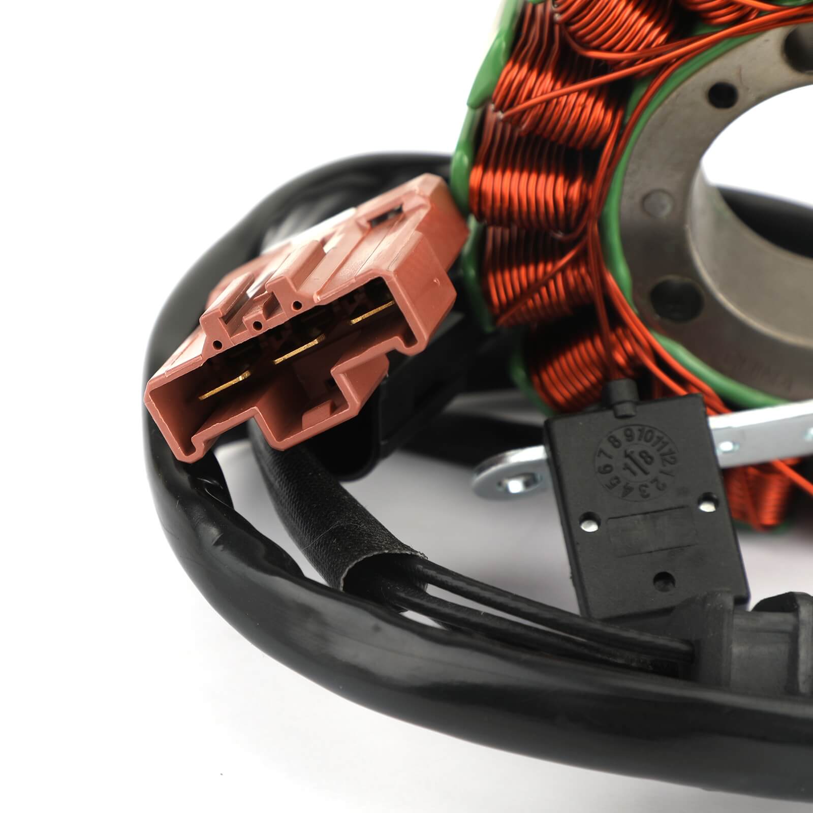 Bobine de Stator de moteur de générateur de magnéto adaptée à Gilera Fuoco 500 4T 4V ie E3 LT Fuoco 500 E3 2007 – 2014