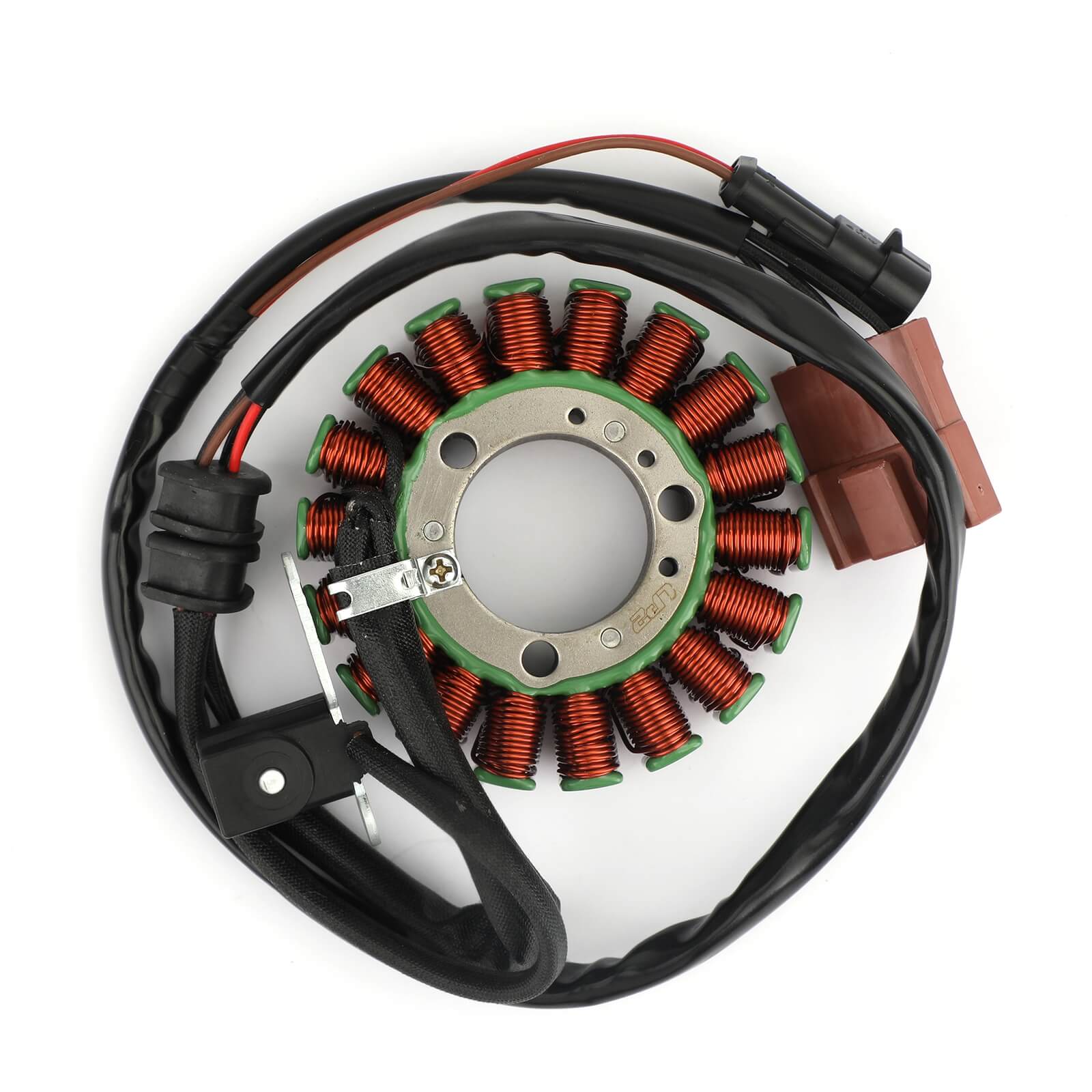 Bobine de Stator de moteur de générateur de magnéto adaptée à Gilera Fuoco 500 4T 4V ie E3 LT Fuoco 500 E3 2007 – 2014