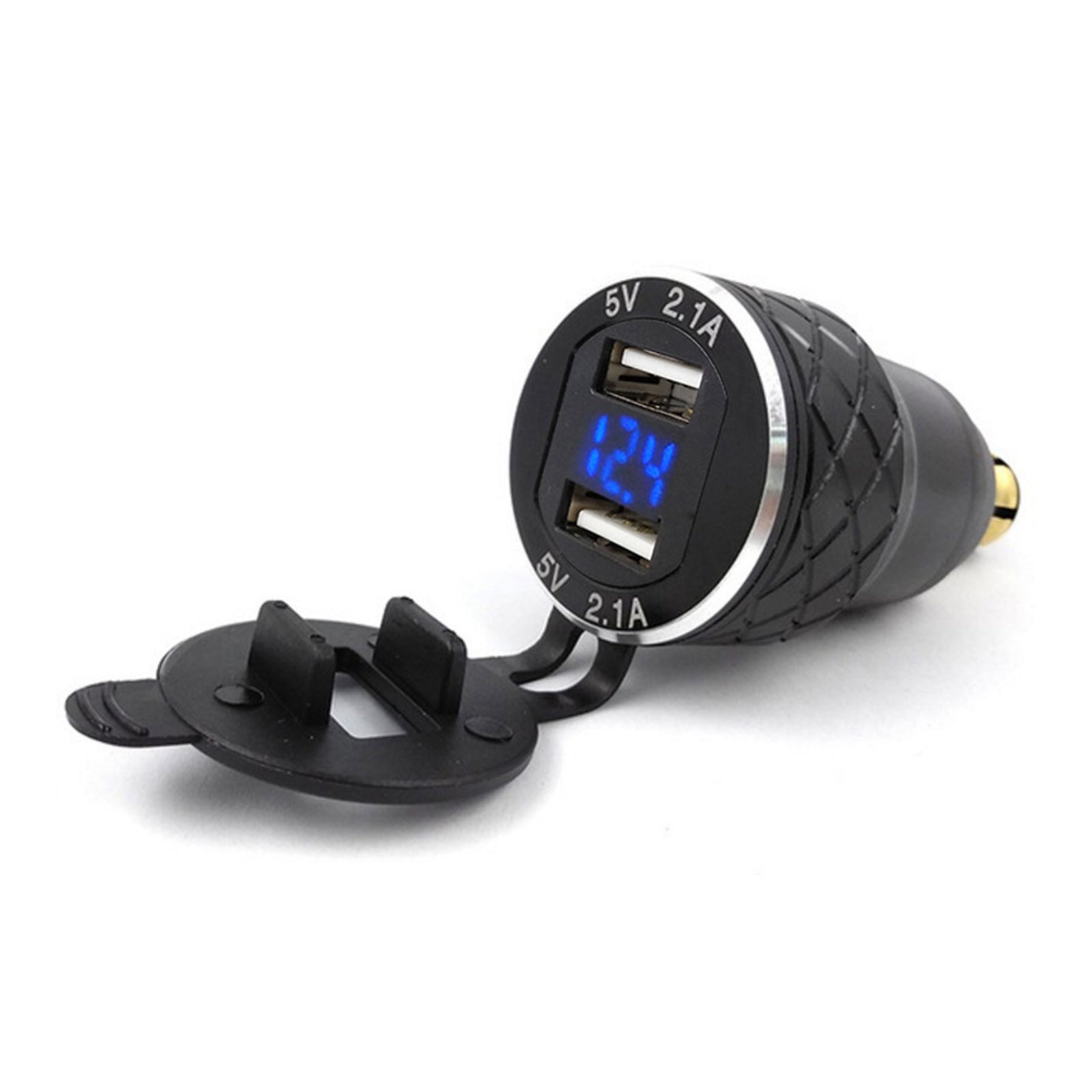 BMW F800GS F650GS F700GS R1200GS R1200RT EU Plug Dual Ports USB Charger Black