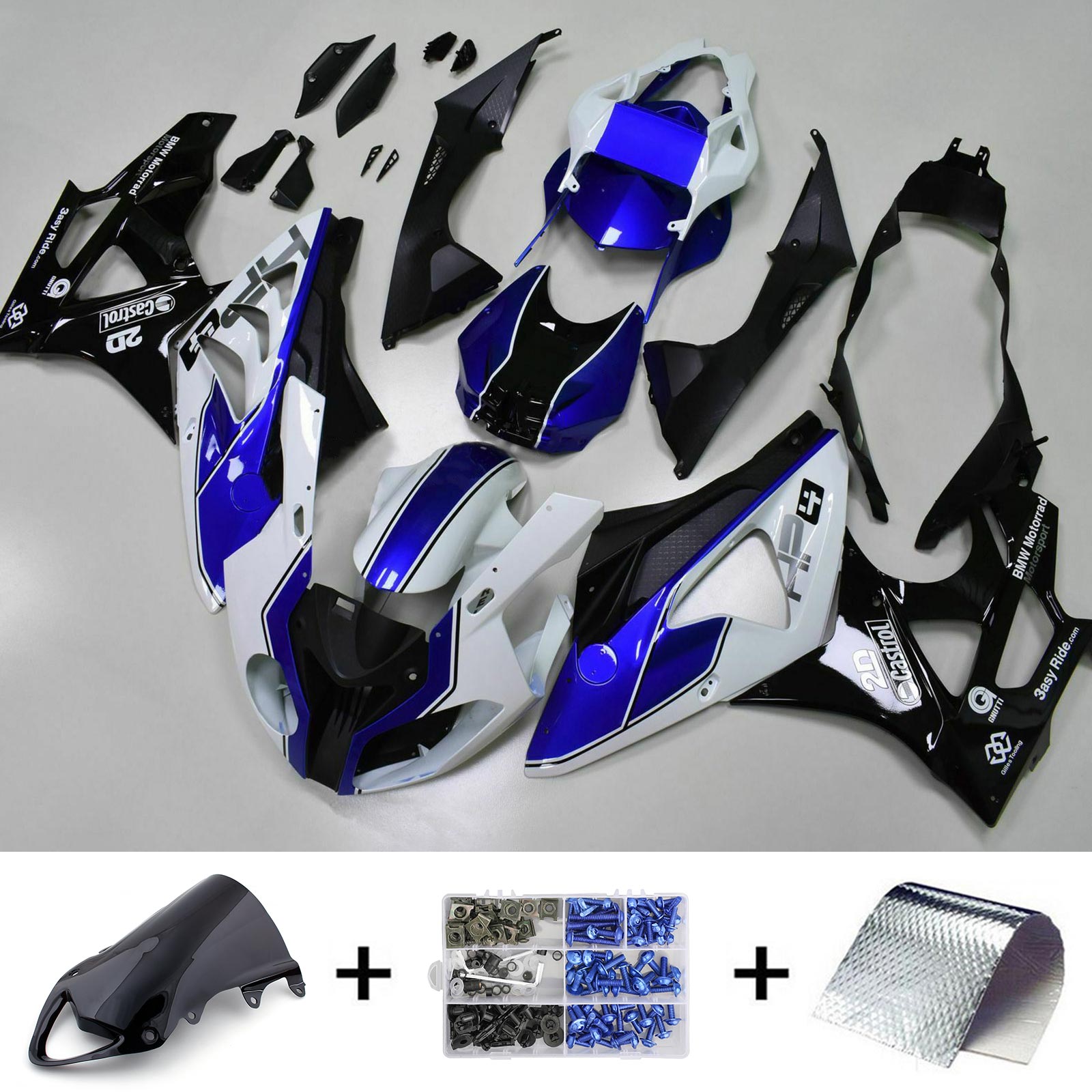 Amotopart Fairings BMW S1000RR (2009-2014) Fairing Kit