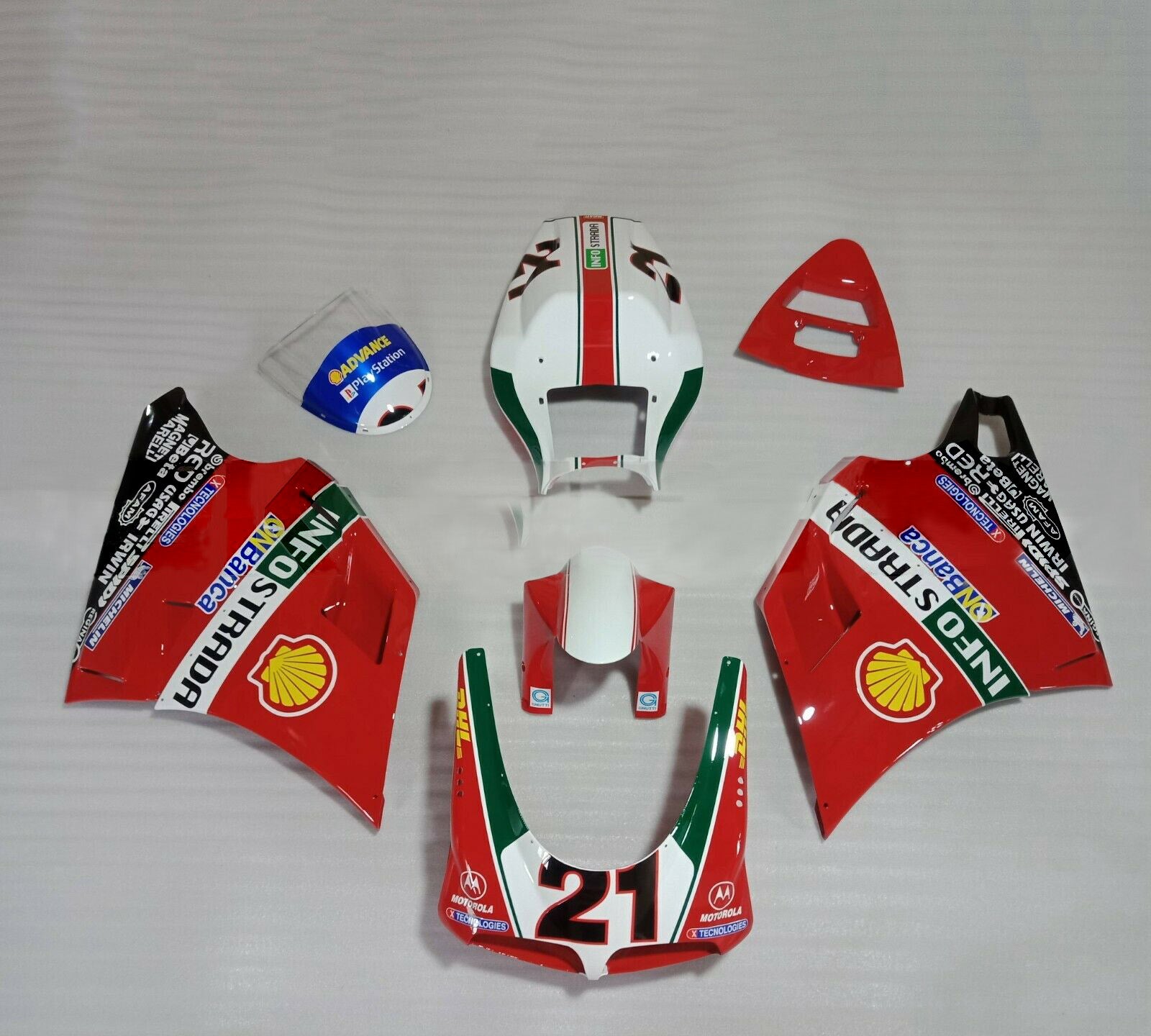 Amotopart 1996-2002 Ducati 996 748 Fairing Kit