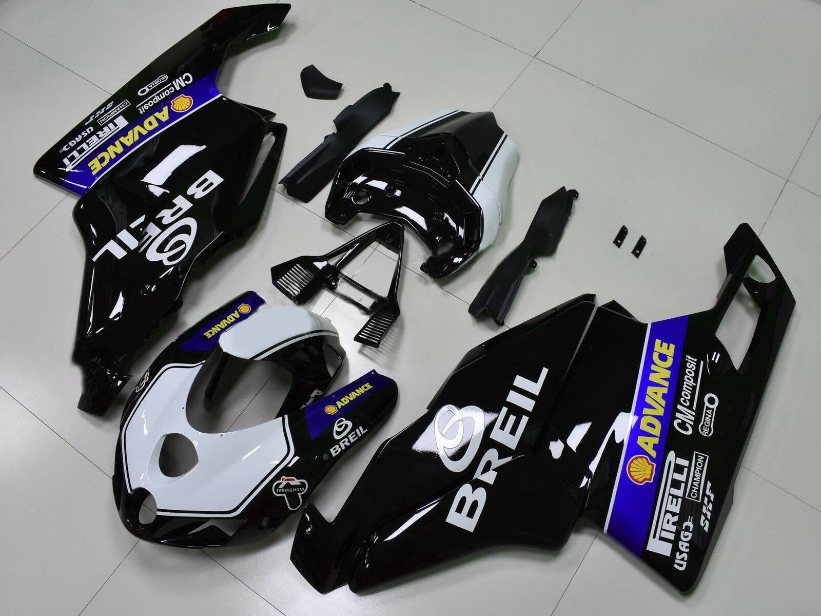 Amotopart 2005 2006 Ducati 999 749 Fairing Kit