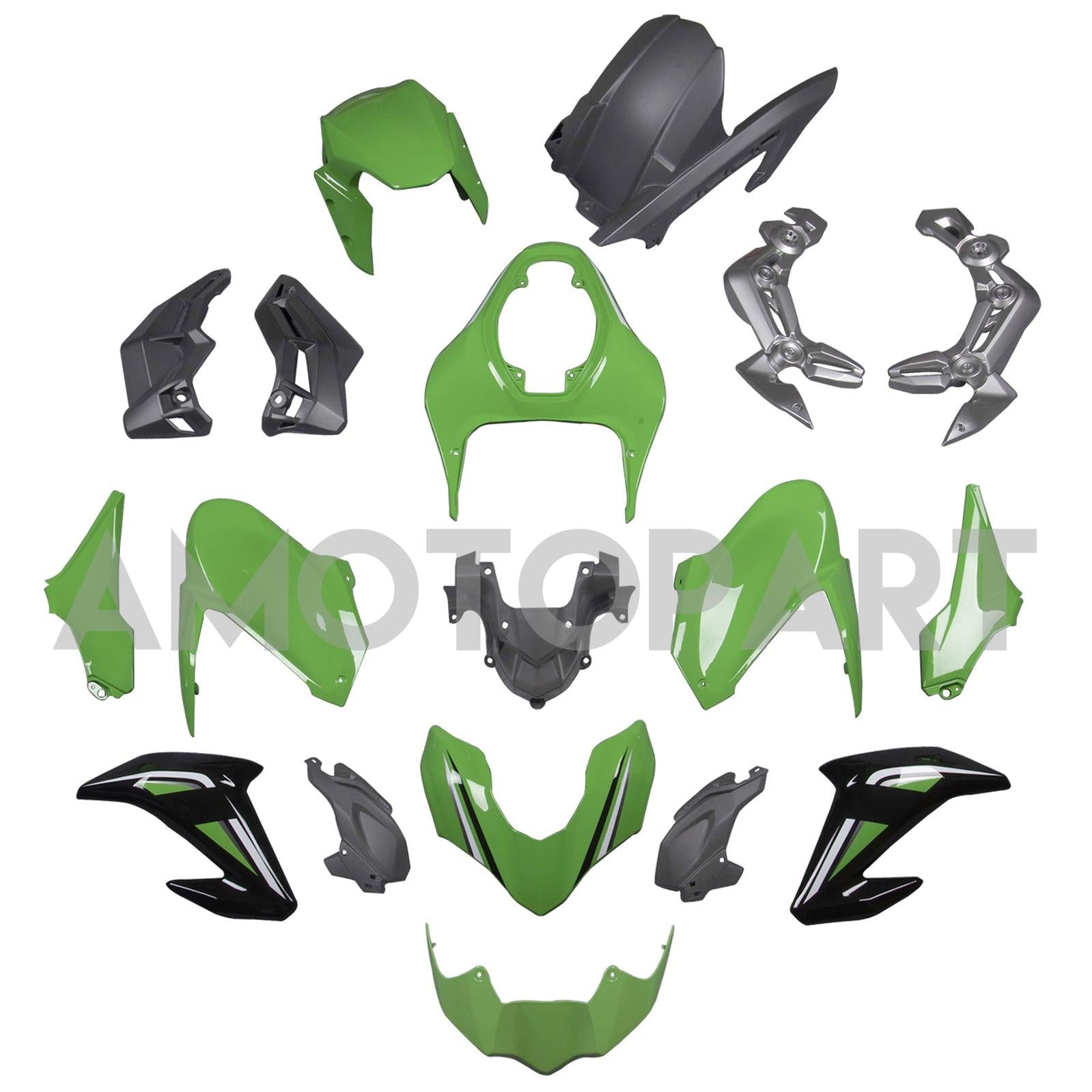 Amotopart Fairings  Kawasaki Z900 2017-2019 Fairing Kit
